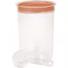 Tigela redonda para alimentos CURVER com colher, 1,7L, cor sortida, plástico sem BPA