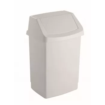 CURVER Click-it 15L balde do lixo branco 28x23,5x43,8 cm