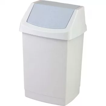 Curver Click-it balde do lixo com pedal 25L cinzento 32,5x26,5x50,5cm