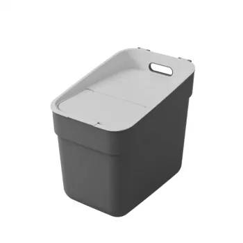 Curver Ready To Collect 20L compostor cinzento-escuro/cinzento-claro