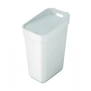 CURVER Ready To Collect 30L contentor de reciclagem branco/cinzento-claro