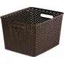 CURVER cesto My Style L 18L castanho-escuro