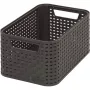 Curver Style S caixa de arrumação 28,5 x 19,4 x 13 cm cinzento-escuro