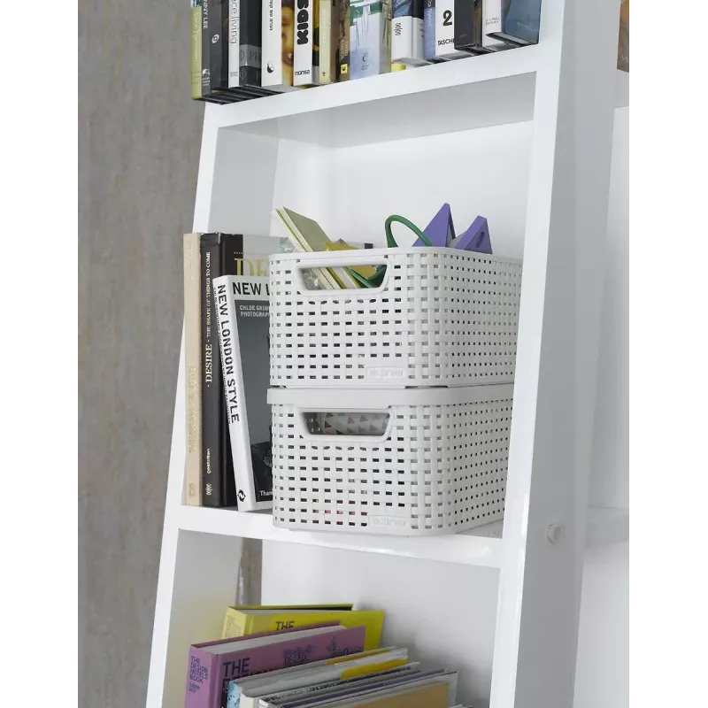 CURVER Style S caixa de arrumação 28,5 x 19,4 x 13 cm creme efeito rattan