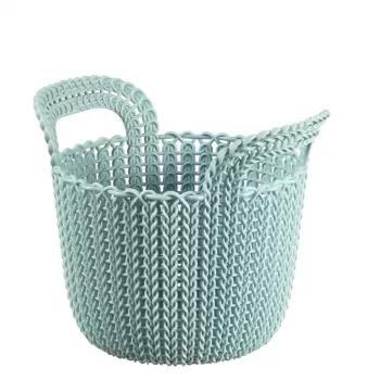 CURVER cesto Knit XS redondo 3L 23x19x19 cm azul