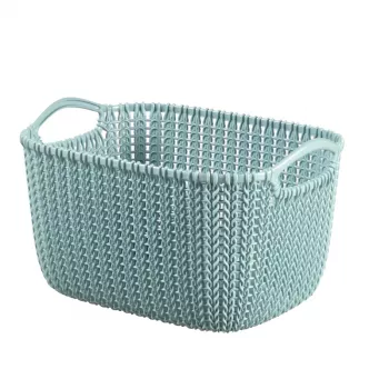 CURVER cesto Knit S retangular 8L 30x22x17cm azul