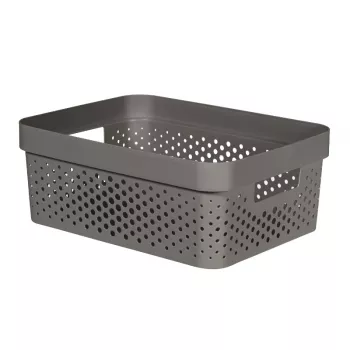 CURVER Infinity Recycled caixa 11L 36x27x14cm cinzento-escuro