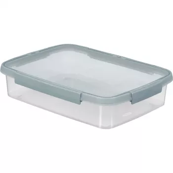 CURVER Recipiente retangular para alimentos Smart Eco Fresh 2L com tampa verde hermética