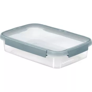 CURVER Recipiente retangular para alimentos Smart Eco Fresh 3,5L transparente com tampa verde