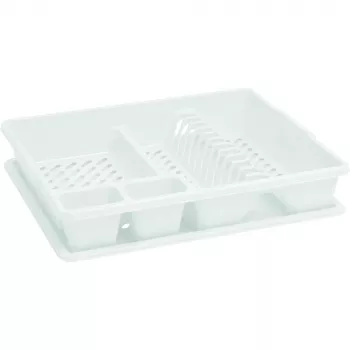 CURVER Escorredor de louça 45x38x8,8 cm Branco