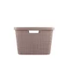 CURVER Cesto de roupa Jute 46L 59x39x26cm Rosa