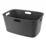 CURVER Cesto de roupa Softex 45L 57x37x27cm Cinzento-escuro