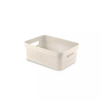 CURVER Infinity Recycled Caixa de arrumação 11L 36x27x14 cm Oasis White