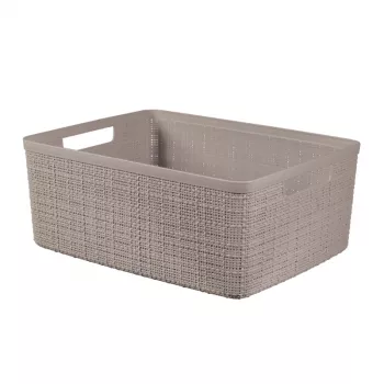 CURVER Cesto Jute M 12L 36x28x15cm Bege