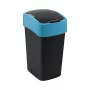 CURVER Balde de lixo Flip Bin 25L Preto/Azul
