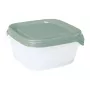 CURVER Conjunto de caixas quadradas de conservação Fresh&Go 3 x 0,8 L Verde