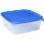 Conjunto Curver Fresh & Go de 4 recipientes retangulares de armazenamento 0,5L + 0,8L + 1,7L + 2,9L azul