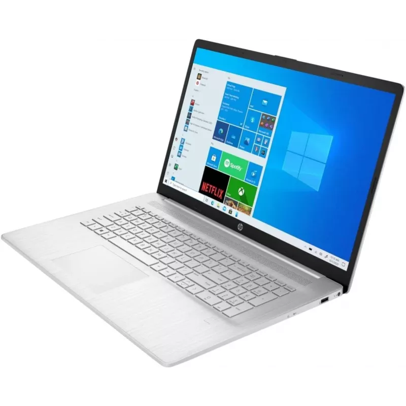 HP 17-CN0XXX 17,3 polegadas HD+ portátil - Intel Celeron N4020, 8GB RAM, 256GB SSD, Windows 11 Home, portátil prateado HP 17-CN0XXX / Celeron / RAM 8 GB / unidade SSD / 17,3 polegadas HD+ (recondicionado)