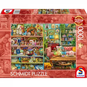 Schmidt Spiele Aus Alt mach Neu - com amor decorado (1000 peças) puzzle de 1000 peças