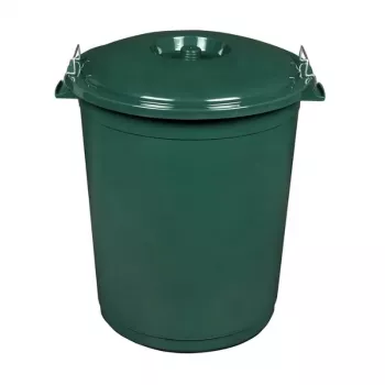 Contentor de resíduos keeeper Hugo Mega 70L, Ø55 x 60,5 cm, verde-escuro