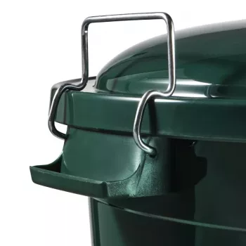 Contentor de resíduos keeeper Hugo Mega 70L, Ø55 x 60,5 cm, verde-escuro