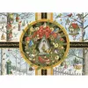 Ravensburger Puzzle de peças grandes Aves canoras no inverno (500 peças)