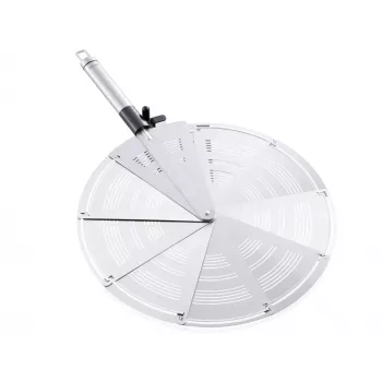 Proteção anti-salpicos para frigideiras LEIFHEIT ProLine Ø28 cm, rede de aço inoxidável, cabo preto