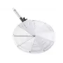 Proteção anti-salpicos para frigideiras LEIFHEIT ProLine Ø28 cm, rede de aço inoxidável, cabo preto