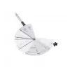 Proteção anti-salpicos para frigideiras LEIFHEIT ProLine Ø28 cm, rede de aço inoxidável, cabo preto