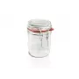 Frasco hermético LEIFHEIT 370 ml - Frasco de conservação hermético com arame e vedante de borracha natural, vidro transparente, conservação de alimentos