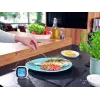 Termómetro digital LEIFHEIT para assar e grelhar com sonda de aço inoxidável, temporizador e programas de carne predefinidos