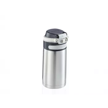 Caneca térmica LEIFHEIT Thermo Mug Flip 350 ml prateado
