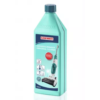 LEIFHEIT Limpa-chãos Universal Concentrado 1L – pH neutro, sem deixar marcas para ladrilhos, laminado, PVC, vinil e madeira selada