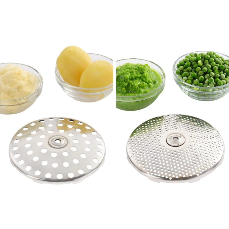 Passador de legumes LEIFHEIT ComfortLine Passiermühle 20 cm, aço inoxidável, 3 peneiros, manual, prateado/preto