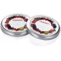 Tampas para frascos de conserva LEIFHEIT 10 unid. Ø6,6 cm para frascos com rebordo redondo Ø5,7 cm – tampas herméticas de plástico branco