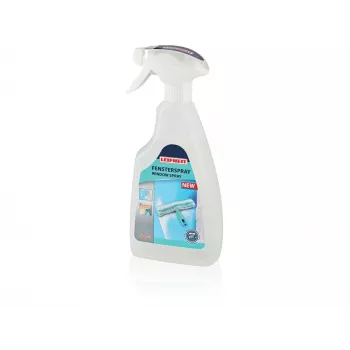Limpa-vidros concentrado LEIFHEIT 500 ml – rende 5 L de limpa-vidros sem deixar marcas para vidro, janelas, espelhos e azulejos, optimizado para aspiradores de janelas