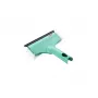 Limpa-janelas e caixilhos LEIFHEIT 3in1 Mini micro duo - cabeça de microfibra 20 cm com rodo integrado, compatível com Click System