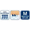 Capa de mopa de microfibra de substituição Leifheit Clean & Compact M