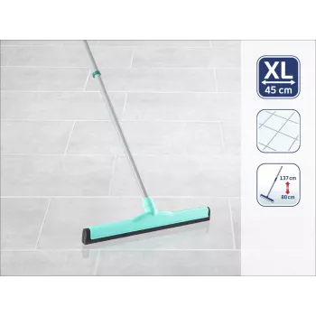 Rodo de chão LEIFHEIT Classic Aqua Collect com haste telescópica, 45 cm, verde/branco