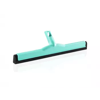 LEIFHEIT Click System limpa-rodapés 45 cm para absorção de água, lâmina dupla de borracha, azul/branco