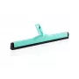 LEIFHEIT Click System limpa-rodapés 45 cm para absorção de água, lâmina dupla de borracha, azul/branco