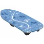 LEIFHEIT Air Board Table Compact tábua de passar a ferro 70x30 cm, Thermo-Reflect, ultra leve EPP, dobrável, branco/azul