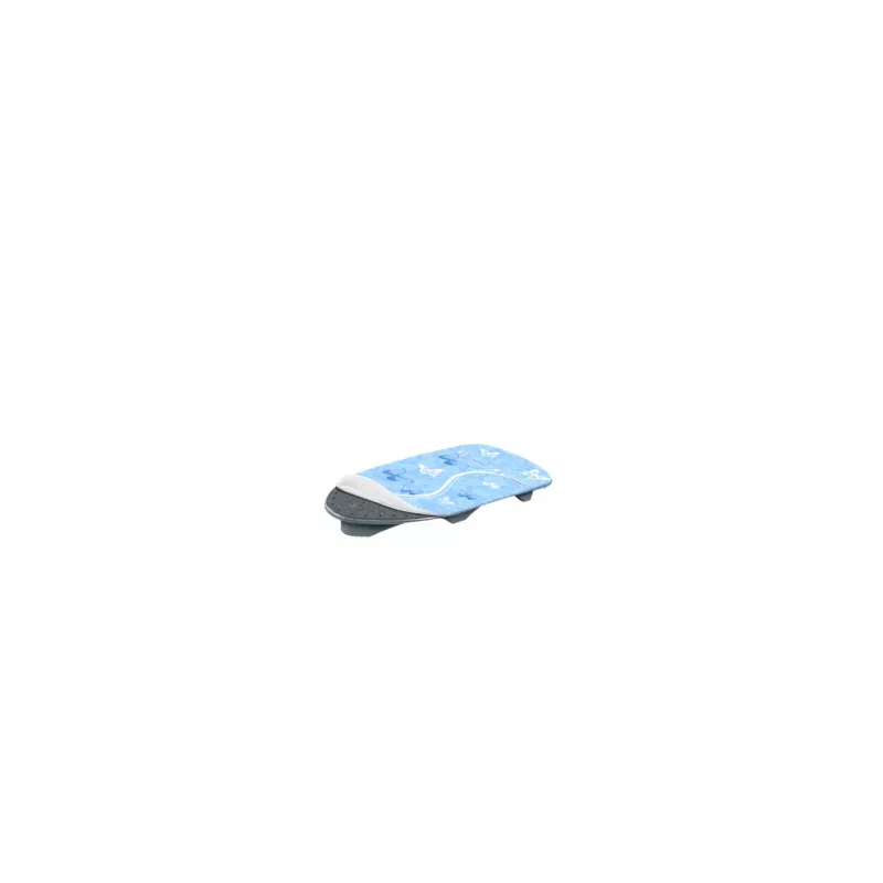 LEIFHEIT Air Board Table Compact tábua de passar a ferro 70x30 cm, Thermo-Reflect, ultra leve EPP, dobrável, branco/azul