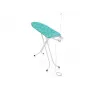 LEIFHEIT Air Board M Compact Plus tábua de passar a ferro 120x38 cm com tecnologia Thermo-Reflect, altura ajustável 75-95 cm, dobrável, capa de algodão