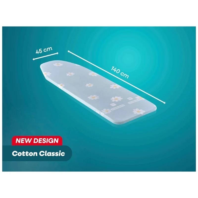 LEIFHEIT capa de tábua de passar a ferro Cotton Classic L/Universal 140x45 cm