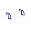LEIFHEIT Classic estendal suspenso 25 | 25 m de comprimento de secagem | estendal de chão em asa | aço revestido e plástico | branco/azul | interior/exterior