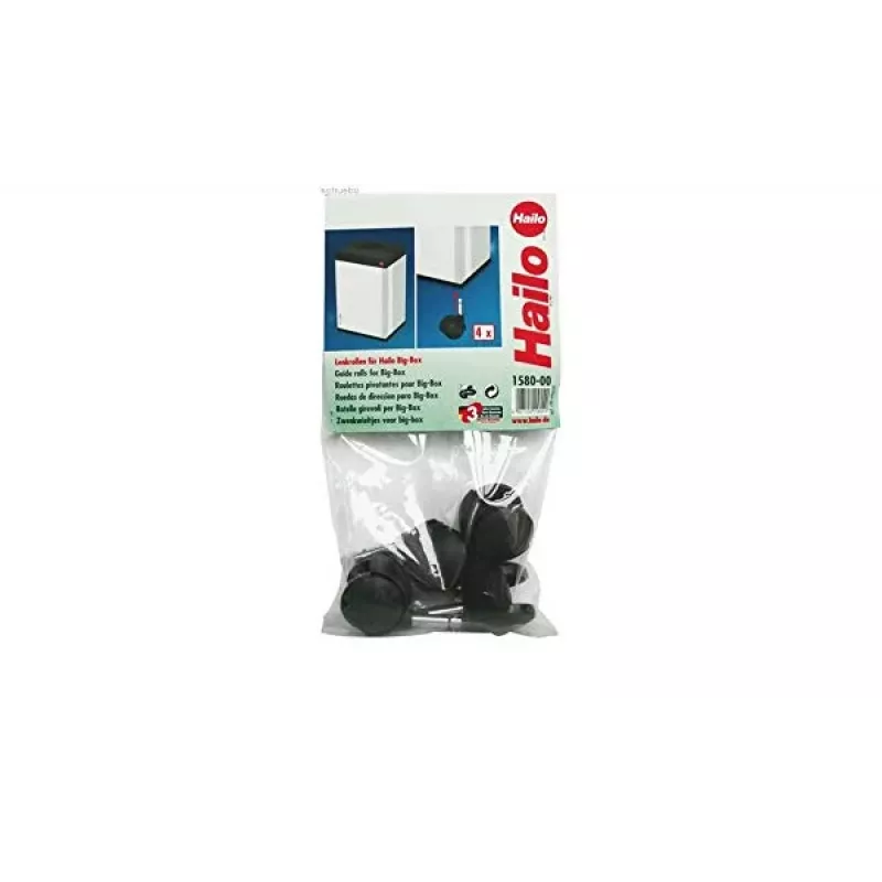 Hailo conjunto de rodas para caixote do lixo Big-Box