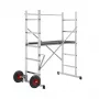 HAILO Gerüst HobbyStep H3 aço 2x5 degraus plataforma de trabalho dobrável
