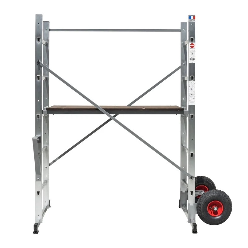 HAILO Gerüst HobbyStep H3 aço 2x5 degraus plataforma de trabalho dobrável