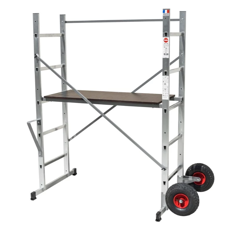 HAILO Gerüst HobbyStep H3 aço 2x5 degraus plataforma de trabalho dobrável